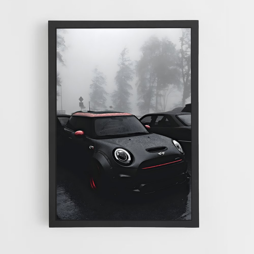 Poster Noir et Pluie – affiche Mini (vue 2)